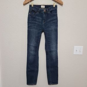 J. Crew lookout high rise skinny jeans 24